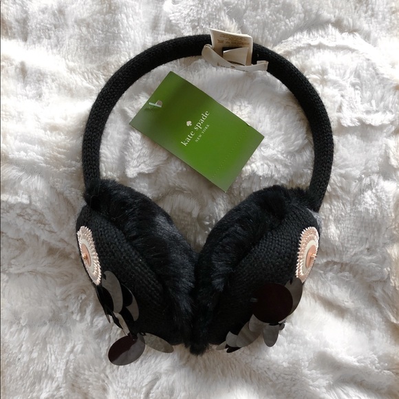 kate spade Accessories New Kate Spade Night Owl Ear Muffs Poshmark